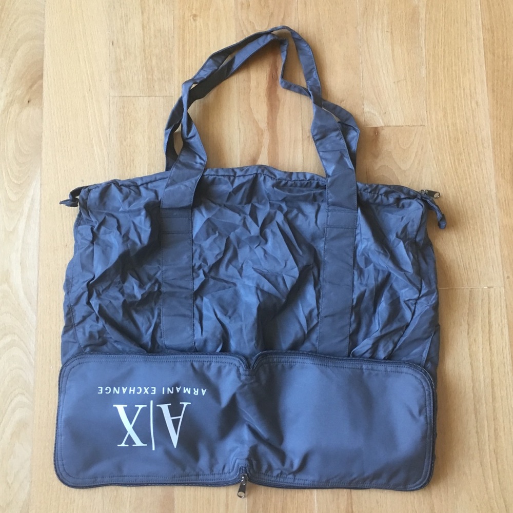 Armani Exchange Folding Lightweight Gray Bag